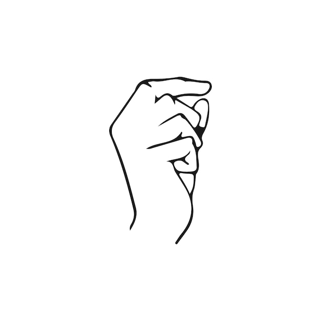 Szkic Shilouette Ręcznie rysowana jednoliniowa ciągła jednoliniowa sztuka