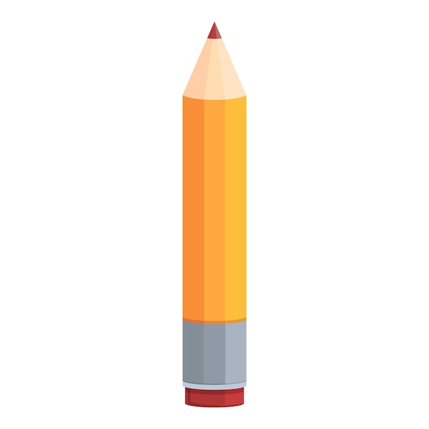 Plik wektorowy szkoła ołówek ikona kreskówka wektor dziecko pióro kreatywny rysunek