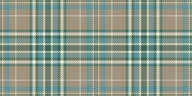 Szorstka tekstura bezszwowa tkanina domowa tartan tło plaid powtarzanie wektorów sprawdzenie wzoru włókienniczego w kolorach pastelowych i cyjańskich