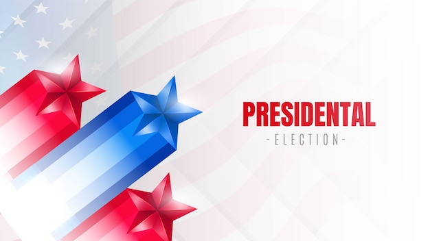Sztandar Wyborów Prezydenckich W Usa W 2020 R