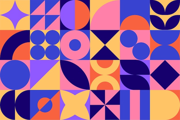 szwu z okręgów wzór geometryczny tło wektor abstrakcyjna geometrii abstrakcyjna
