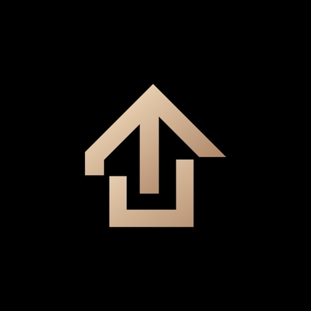 T Letter Real Estate Modern Logo Design - logo domu, budynku, firmy