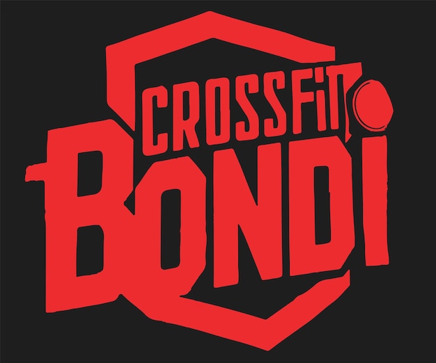 T-shirt Design Crossfit Bondi