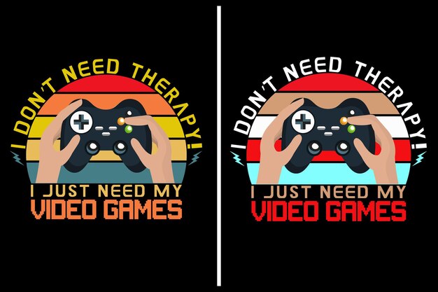 T-shirt Gamingowy T-shirt Z Cytatami Dla Graczy Projekt Koszulki Dla Graczy