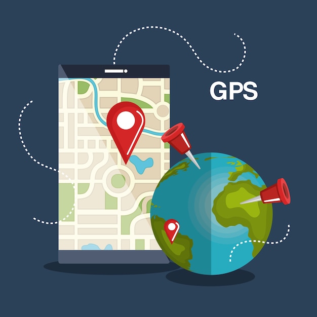 Tablet z aplikacją GPS
