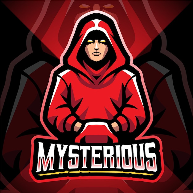 Tajemniczy projekt logo maskotki esport