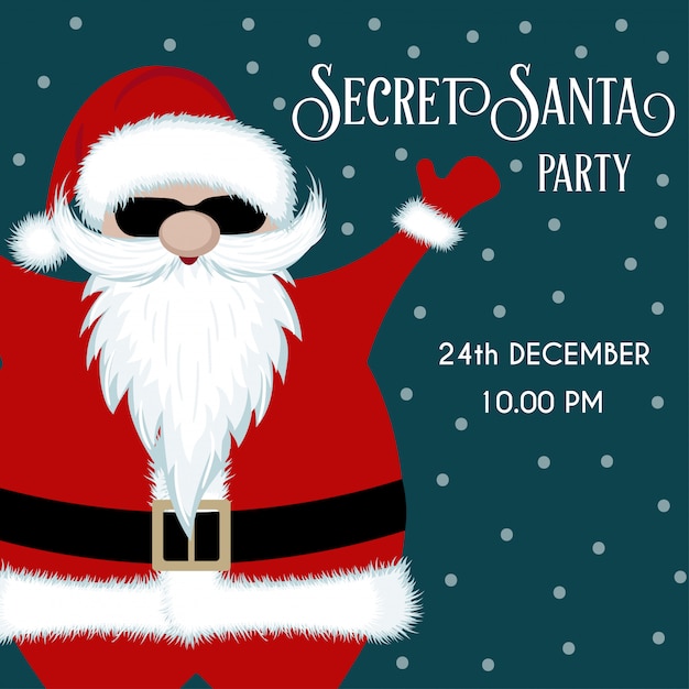 Tajne Zaproszenie Na Przyjęcie świętego Mikołaja