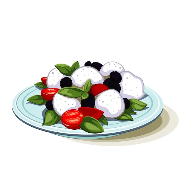talerz z jedzeniem, na którym jest słowo sushi