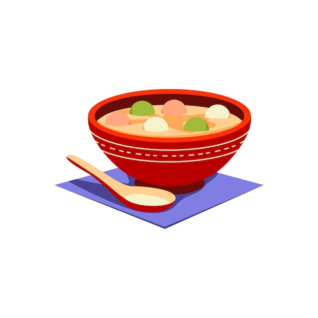 Tang Yuan Ilustracja