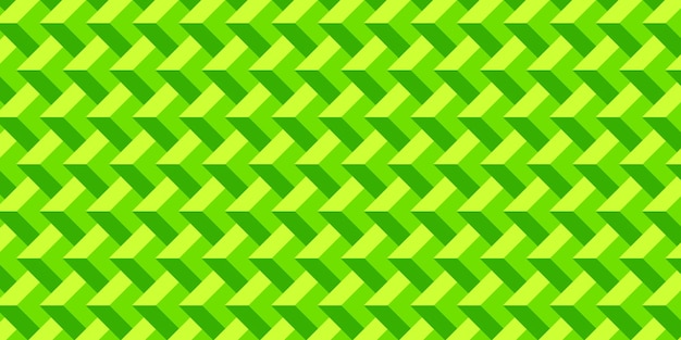 Tapeta 3D Geometryczny bezszwowy wzór Zielony Nowoczesna sztuka pop Tło