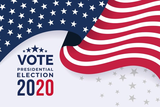 Tapeta na wybory prezydenckie w USA w 2020 roku