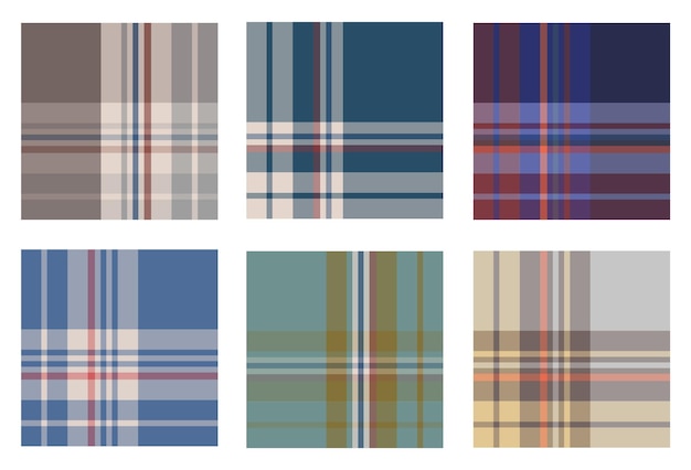 Tartan bezszwodowa ilustracja wektorowa tło abstrakcyjne szkockie tło tartan