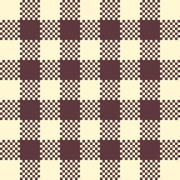 Tartan Fall Pattern Plaid Jesienny panel w kolorze Plaid Tartan Flanelowa koszula Wzory Trendy Tiles Vec