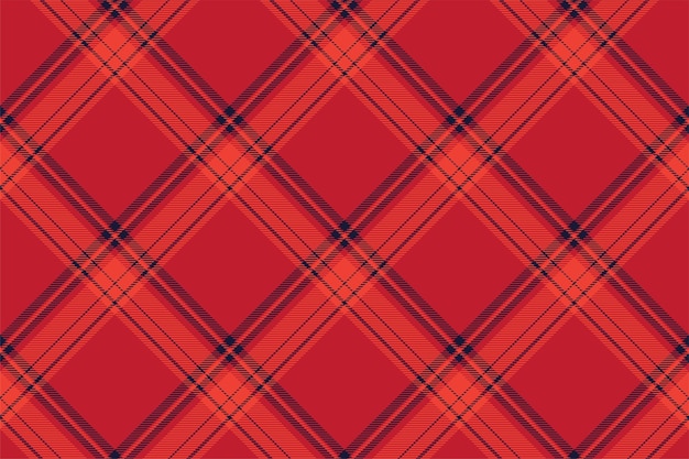Tartan plaid background diagonal check seamless pattern tekstura tkaniny wektorowej do druku włókienniczego papier opakowania tapeta do kart podarunkowych