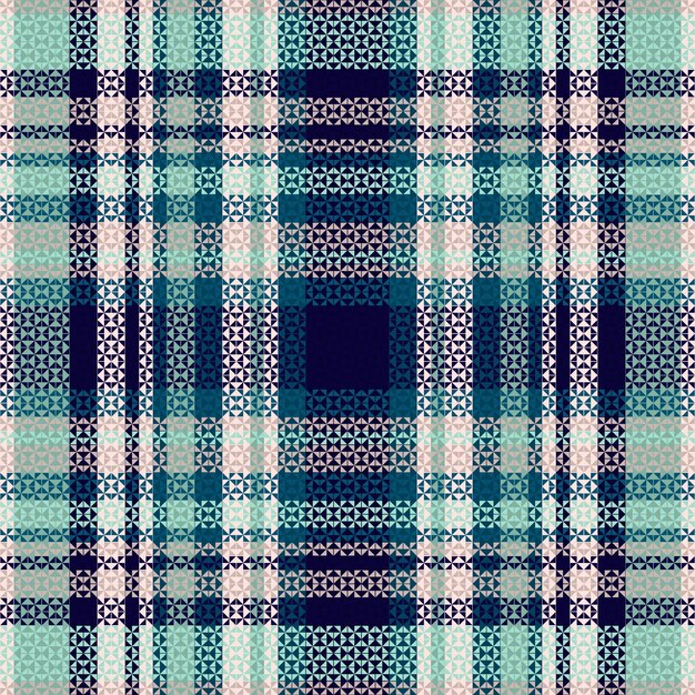 Tartan Plaid Z Wzorem Kolorów Nocy