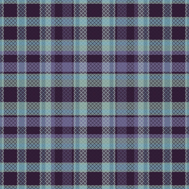 Tartan Plaid Z Wzorem Kolorów Nocy