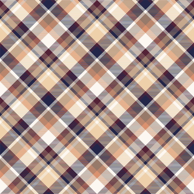 Tartan Szkocja Bezszwowe Wektor Wzór W Kratę Retro Tkanina W Tle Vintage Check Kolor Kwadratowa Geometryczna Tekstura Do Druku Tekstylnego Papier Pakowy Karta Podarunkowa Projekt Tapety