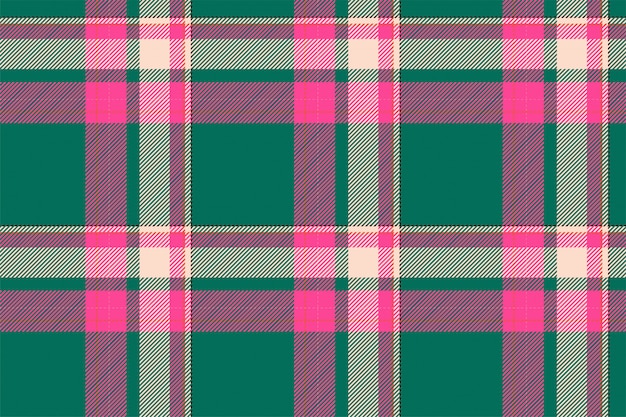 Tartan Szkocja Szkocka Krata Wzoru Bezszwowy Wektor. Tkanina Retro. Vintage Wyboru Koloru Kwadratowa Geometryczna Tekstura.