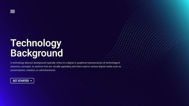 Technologia Abstrakt Tło z połączeniem kropek Nowoczesne