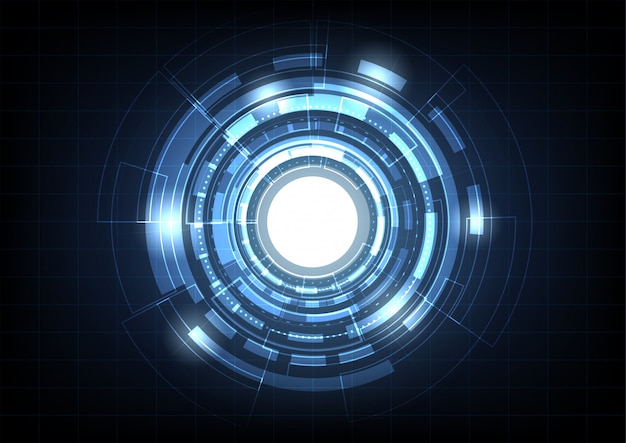 Technologia cyfrowego biznesu za pomocą jako tło