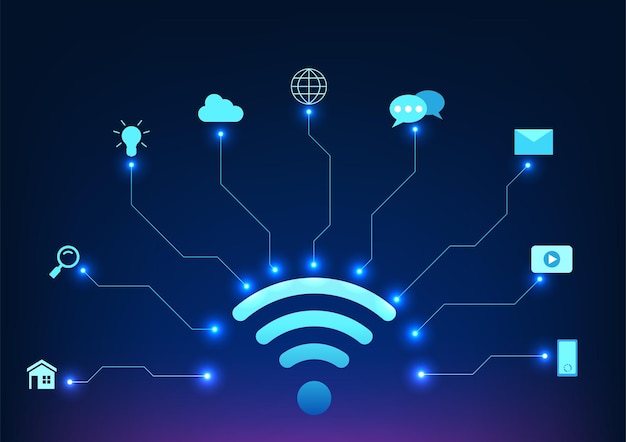 Technologia Internetu Rzeczy odnosi się do zintegrowanej sieci połączonych ze sobą urządzeń