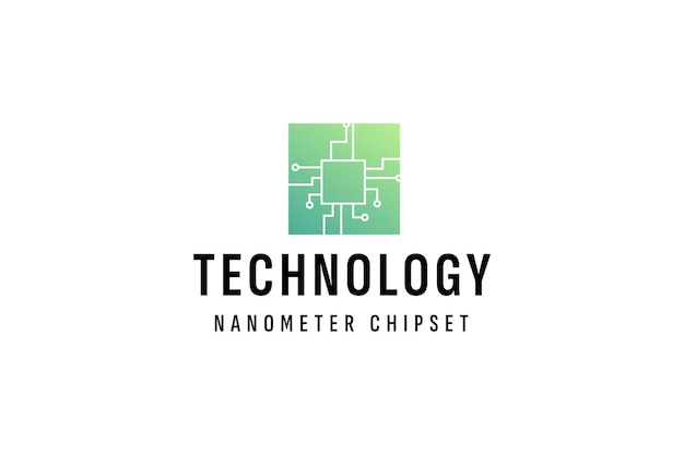 technologia logo ikona ilustracja wektorowa