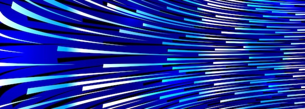 Technologia wektor streszczenie tło z liniami duży przepływ danych, abstrakcja 3D nanotechnologii i nauki, elektronika i cyfrowy styl, perspektywa wymiarowa siatki drucianej.