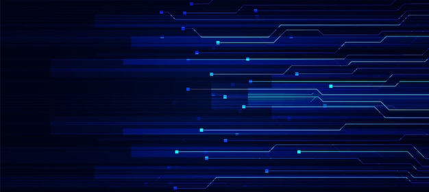 Technologiczne tło z hitech digital