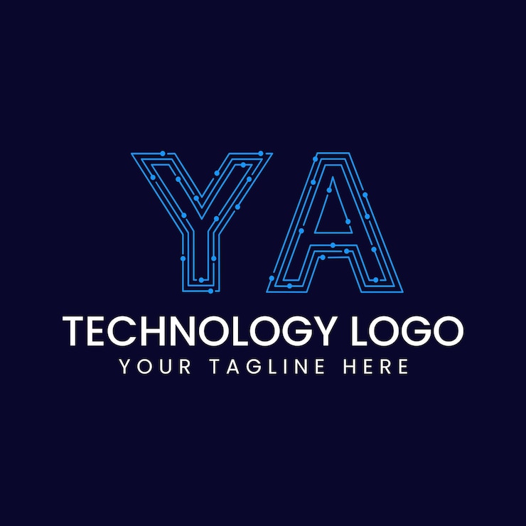 Wektor technology outline font letter z kropkami i liniami