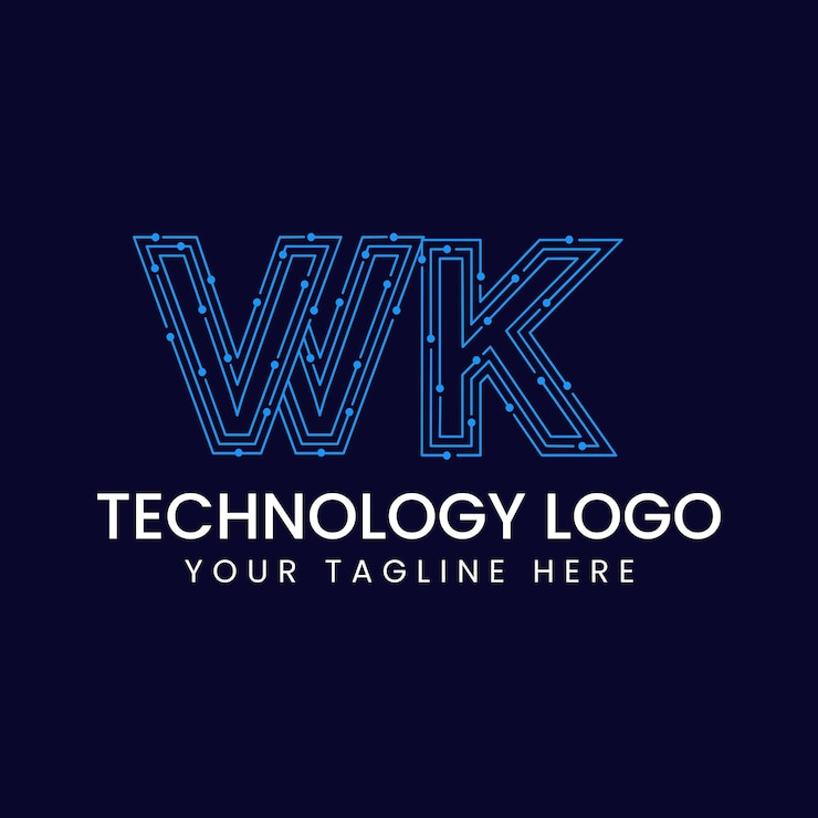 Wektor technology outline font letter z kropkami i liniami