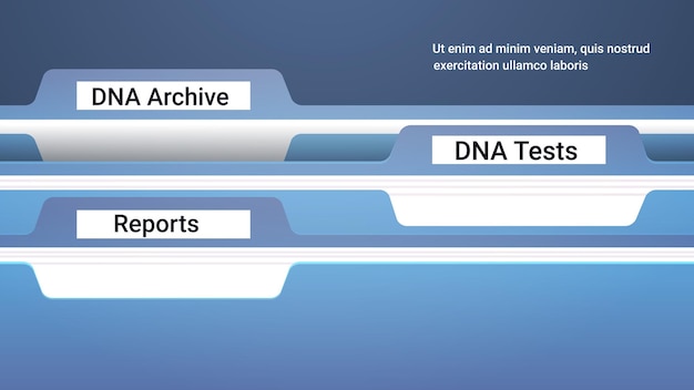 Teczki Rejestru Akt Z Archiwalnymi Badaniami Genetycznymi Dna I Raportami Klinika Leczenie Medyczne Badania I Testy