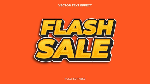 Tekst Sprzedaży Flash Promocja Efekt W Pełni Edytowany