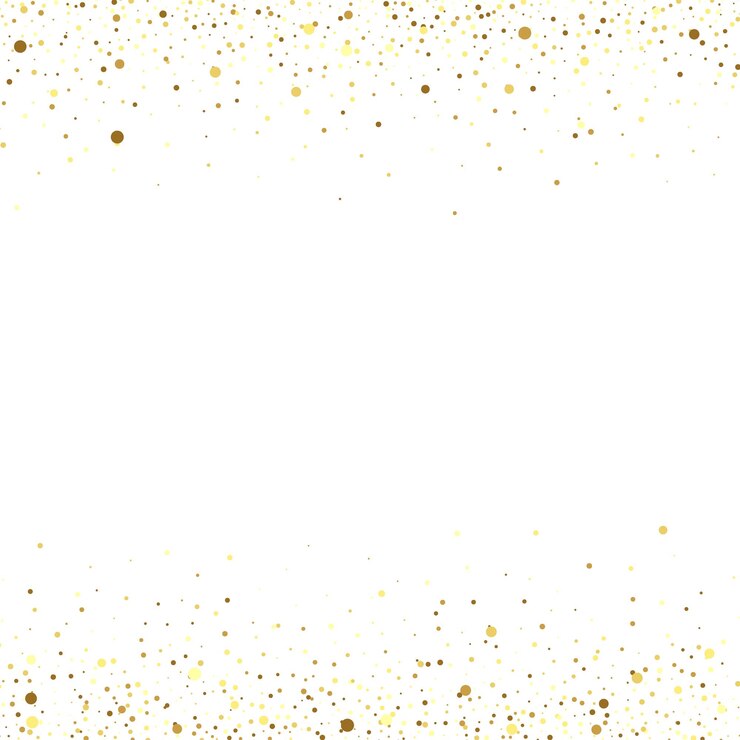 Tekstura złoty brokat na białym tle. Tło złote kropki. Ilustracja wektorowa.