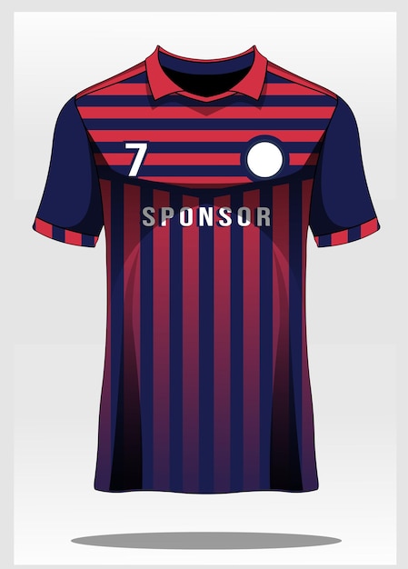 teksturowany projekt szablonu makiety jersey