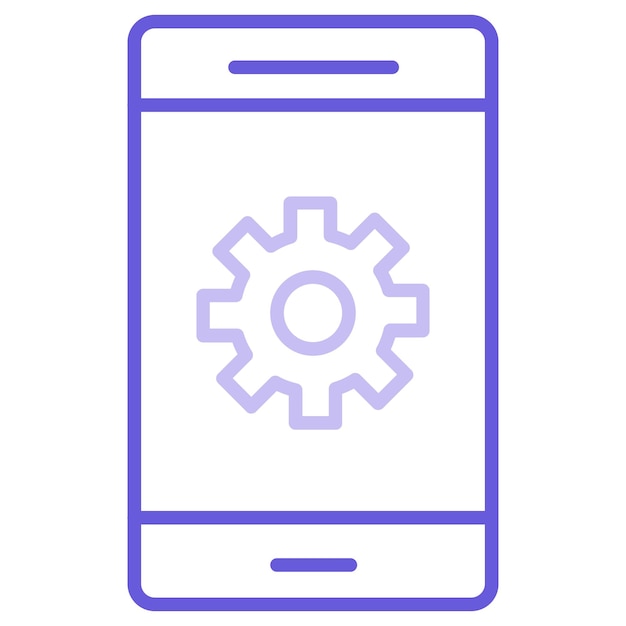 telefon komórkowy z niebieskim ekranem, na którym jest napisane sprzęt
