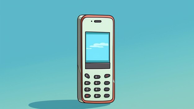 Telefon, Który Ma Ekran Z Napisem 