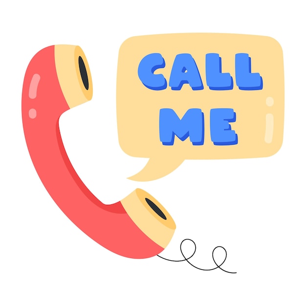 Telefon Z Napisem Zadzwoń Do Mnie