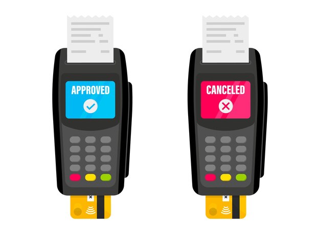 Terminal płatniczy Terminal POS Płatności NFC Płatność kartą kredytową za pomocą terminala POS