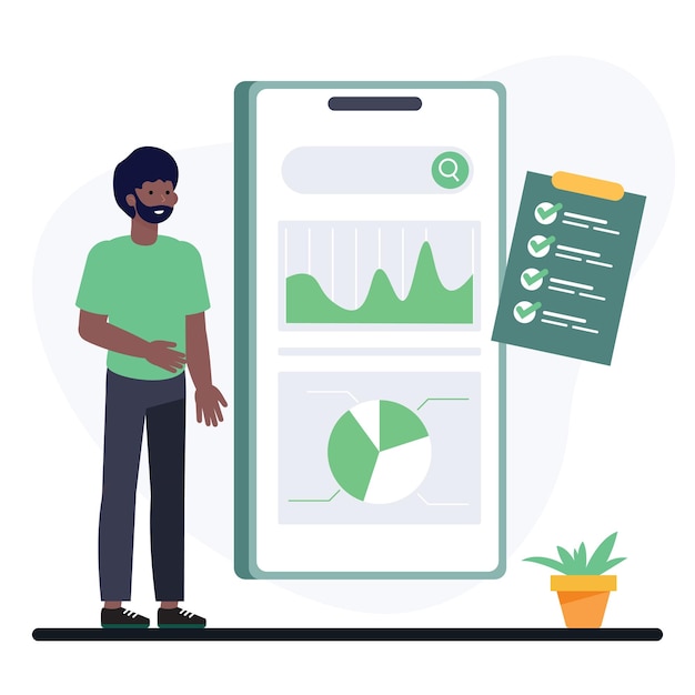 Test szybkości WebSite Analytics z wykresami