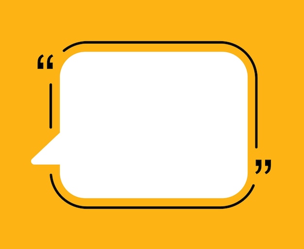 Testimonial banner infographic background Infographic citation bubble template illustration (ilustracja szablonu cytowania infograficznego)