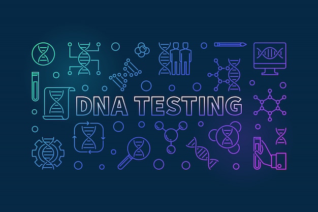 Testowanie Dna Kolorowy Kontur Transparent Lub Ilustracji