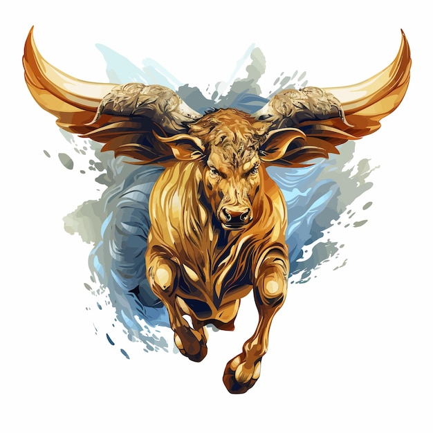 Plik wektorowy the_winged_bull_vector_illustrated