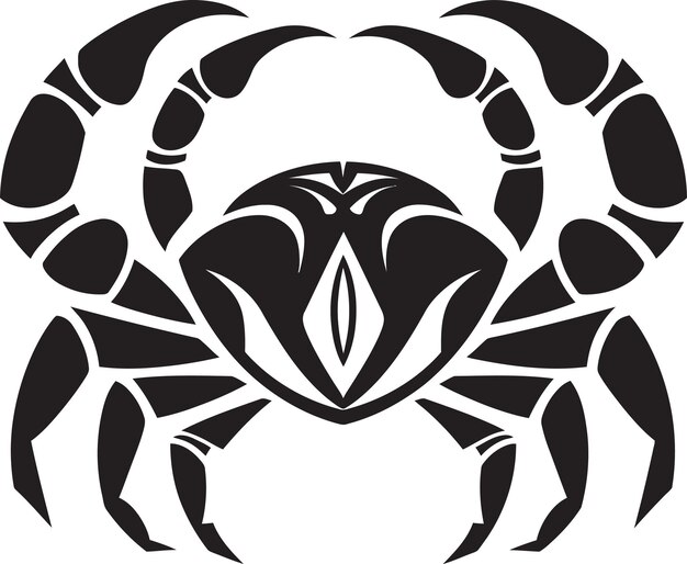 Plik wektorowy tidal triumph crab vector design seaside sovereign vector crab icon