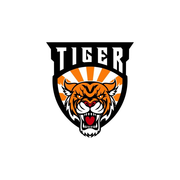 Plik wektorowy tiger logo