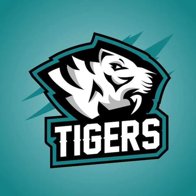 Tigers Mascot Esport Logo