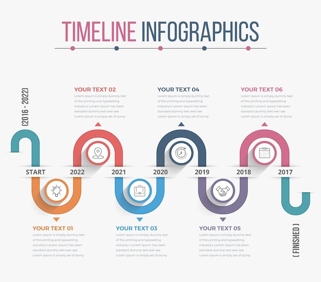 Timeline Infografiki