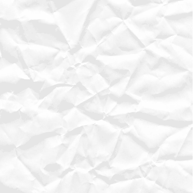 Tło biały zmięty papier