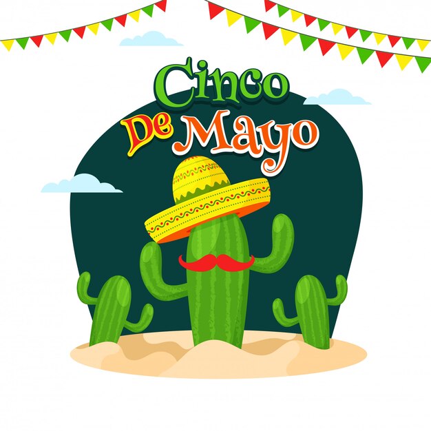 Tło Cinco De Mayo.