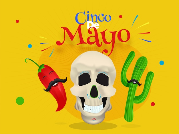 Tło Cinco De Mayo.