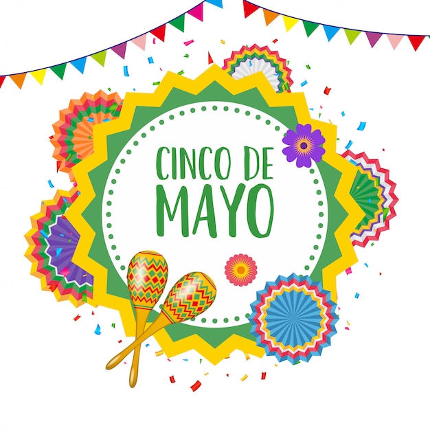 Tło Cinco De Mayo